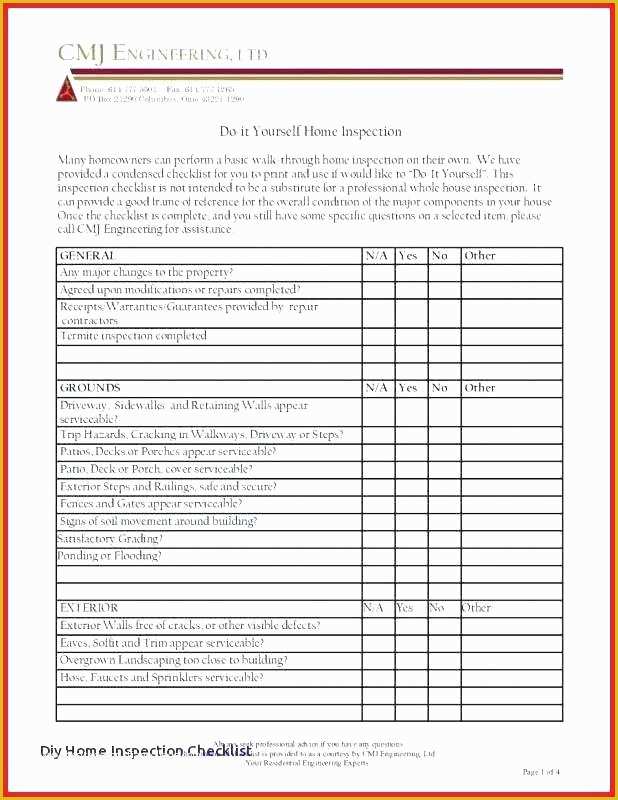 Free Home Inspection Report Template Word Of Inspection Report Sample