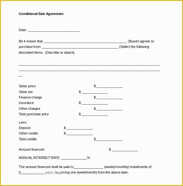 Free Home Sale Contract Template Of Sales Contract Template 24 Word Pdf Documents Download