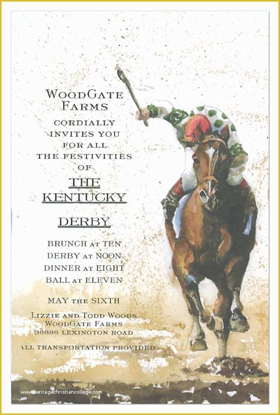Free Horse Invitation Template Of Horse Race Invitation Free Horse Invitation Template Of Horse Race Invitation