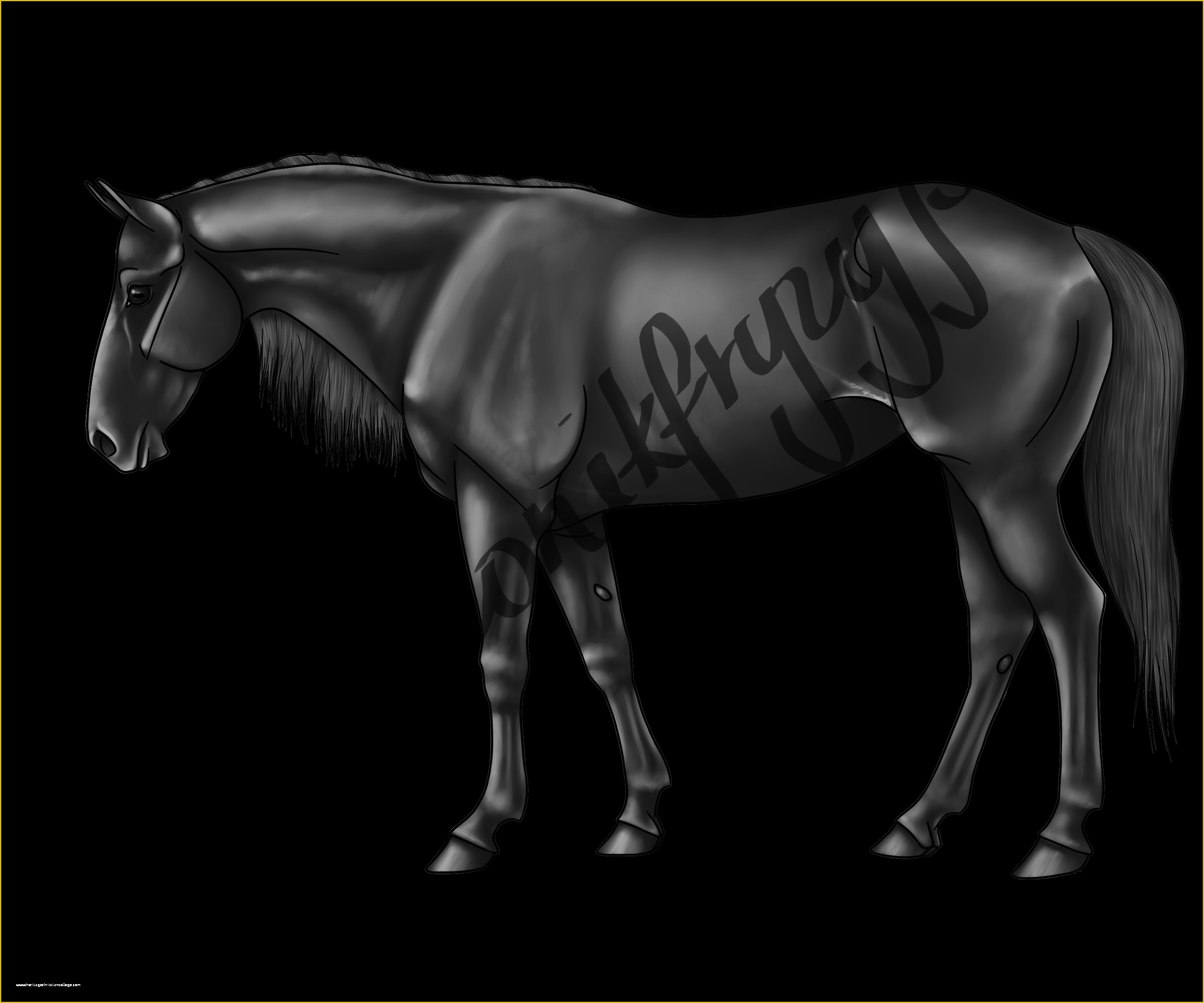 Free Horse Templates Of Free Horse Template by Konikfryzyjski On Deviantart