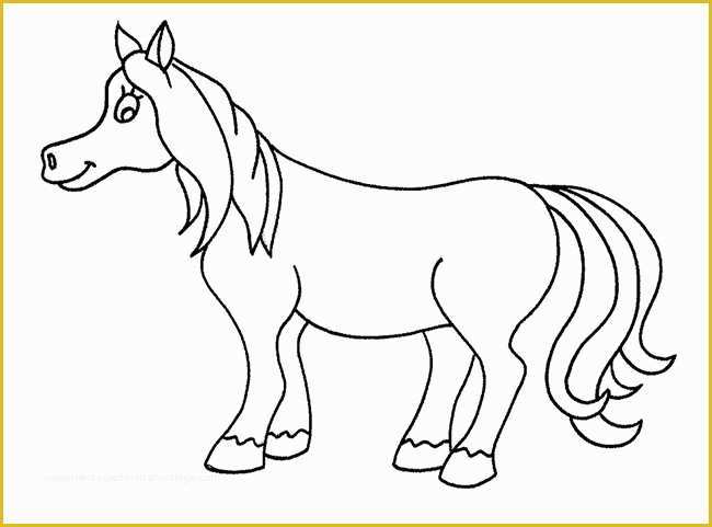 Free Horse Templates Of Horse Template Animal Templates