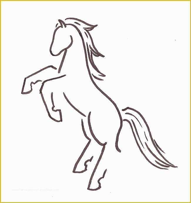 Free Horse Templates Of Horse Template Animal Templates