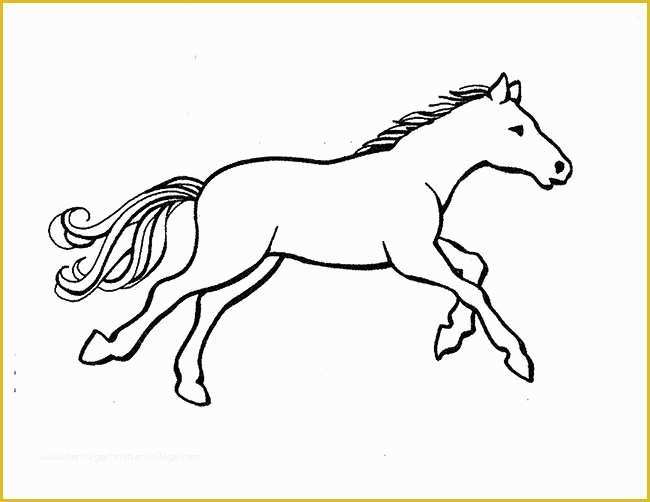 Free Horse Templates Of Horse Template Animal Templates