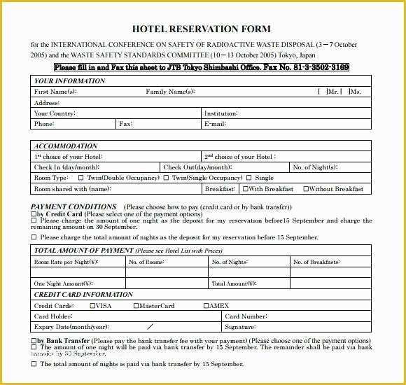 Free Hotel Registration form Template Of Simple Hotel Guest Registration form Template Hotel Motel