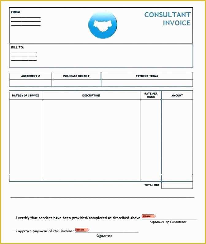 Free Hourly Invoice Template Of Hourly Consultant Contract Template