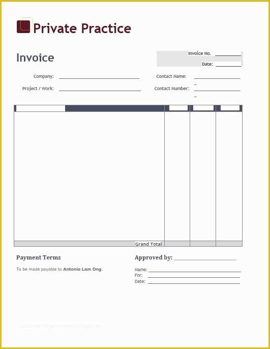 Free Hourly Invoice Template Of Hourly Invoice Template Excel 50 Elegant Electrician