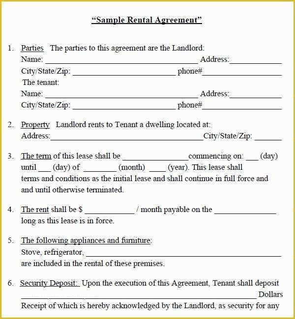 Free House Rental Agreement Template Of 10 Best Of House Rental Agreement Template House