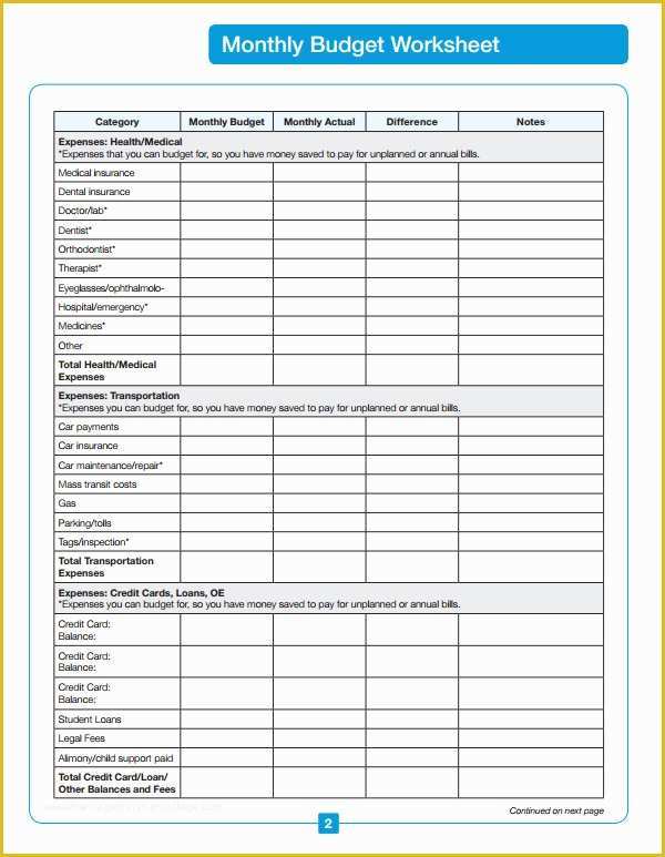 Free Household Budget Template Of Bud Worksheet Template