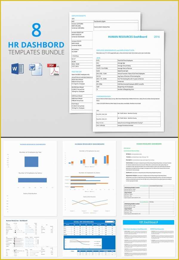 Free Hr Dashboard Template Of Sample Hr Dashboard 8 Documents In Pdf Word