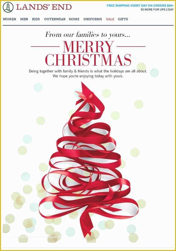 Free HTML Christmas Card Email Templates Of Happy Holidays Email 
