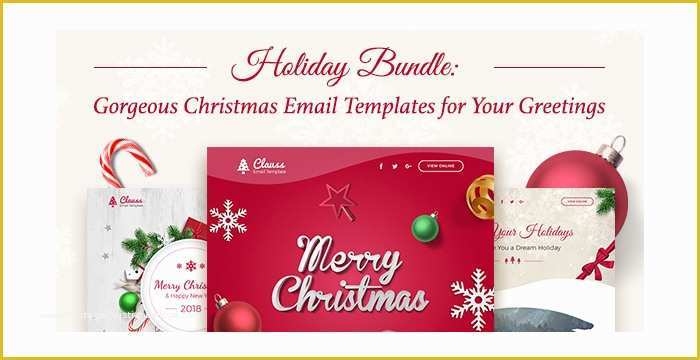 Free HTML Christmas Card Email Templates Of Free Christmas Email Template – HTML Version