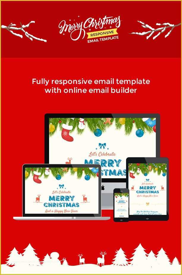 Free HTML Christmas Card Email Templates Of Web Design &amp; Development Mobile Application Development