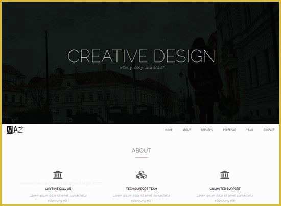 Free HTML Css Templates Of 100 Best Free HTML Css Website Templates