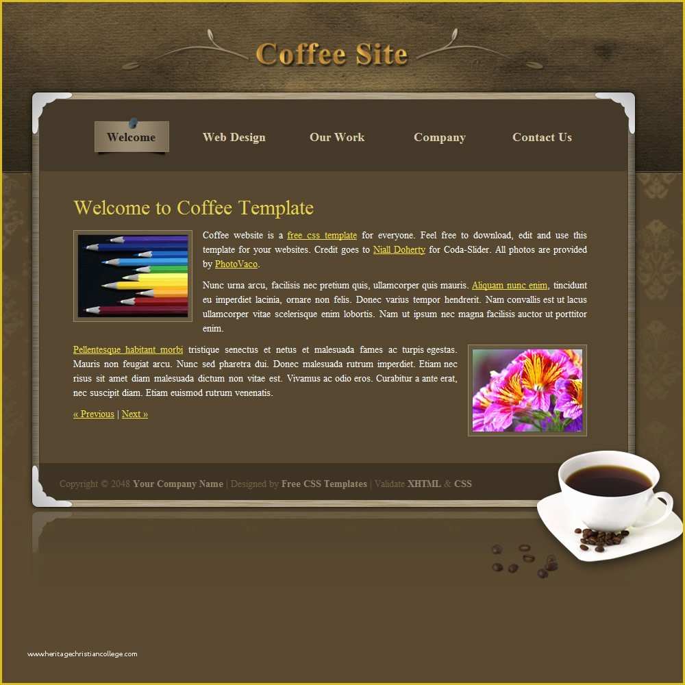 Free HTML Css Templates Of Free Css Templates Free Css Website Templates Download