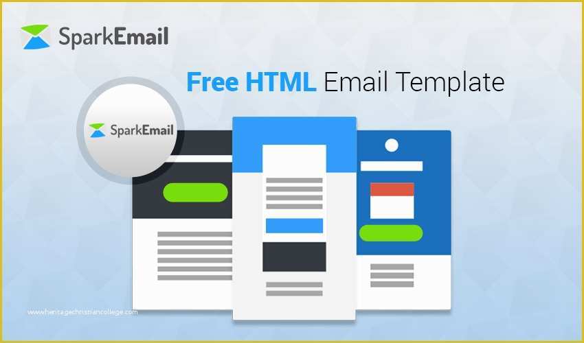 Free HTML Email Template Of Free Responsive & Mobile Friendly HTML Email Templates