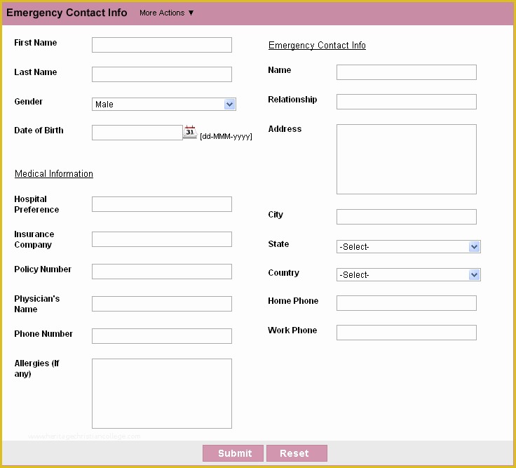 Free HTML form Templates Of HTML form Builder