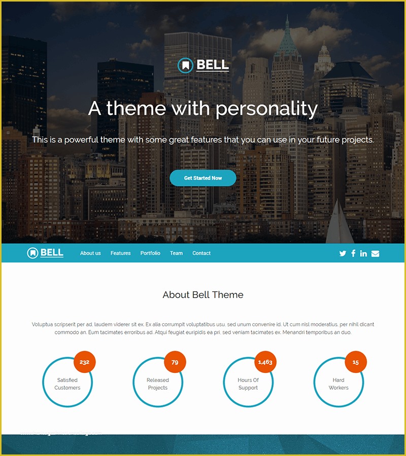 Free HTML Layout Templates Of 15 Free Bootstrap Landing Pages Templates