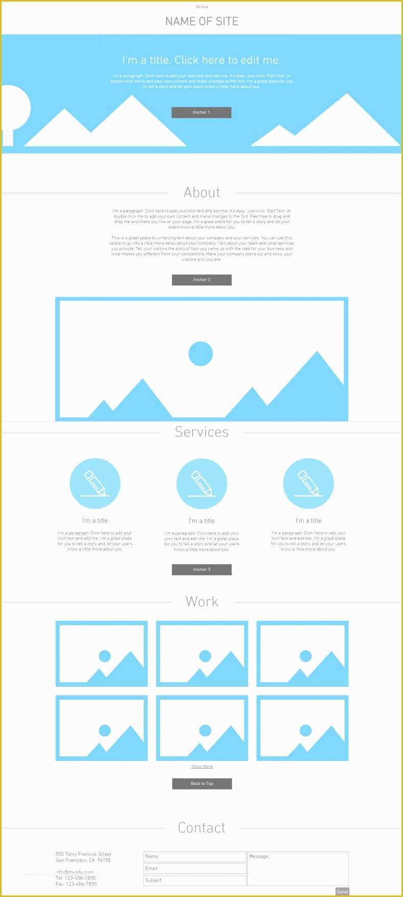 Free HTML Layout Templates Of Blank HTML5 Website Templates & themes