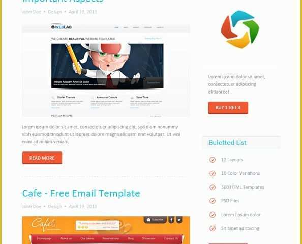 Free HTML Newsletter Templates Of Abstract HTML Newsletter Template Free Mail Templates