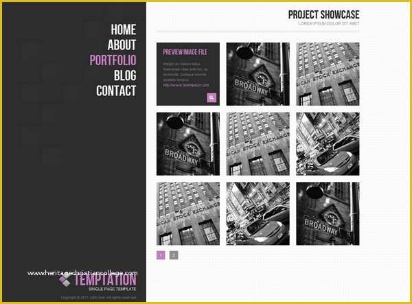 Free HTML Portfolio Templates Of 24 Free and Premium Portfolio Website Templates