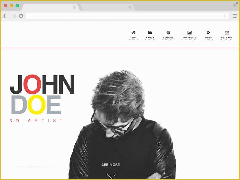 Free HTML Portfolio Templates Of Free E Page Portfolio Website Bootstrap Template Johndoe