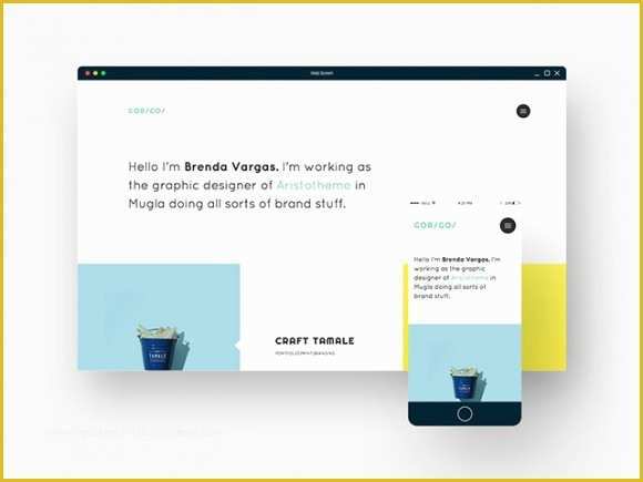 Free HTML Portfolio Templates Of Gorgo HTML Portfolio Template Freebiesbug