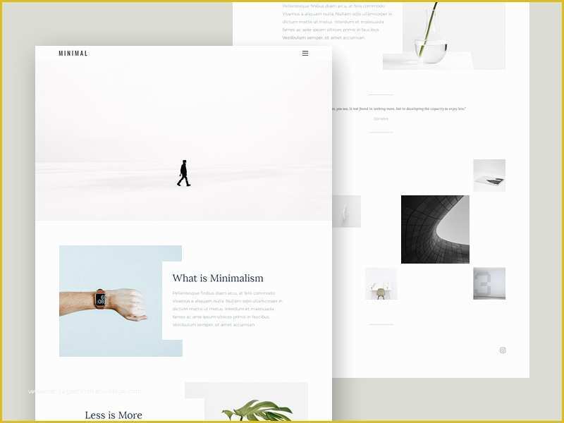 Free HTML Portfolio Templates Of Latest Creative Website Psd Templates