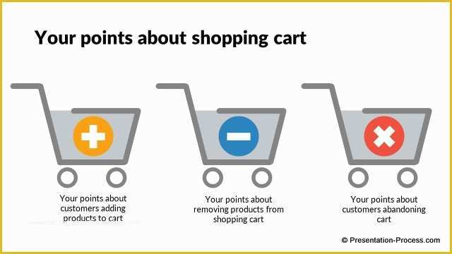 Free HTML Shopping Cart Template Of Flat Design Templates Powerpoint Customer & Sales