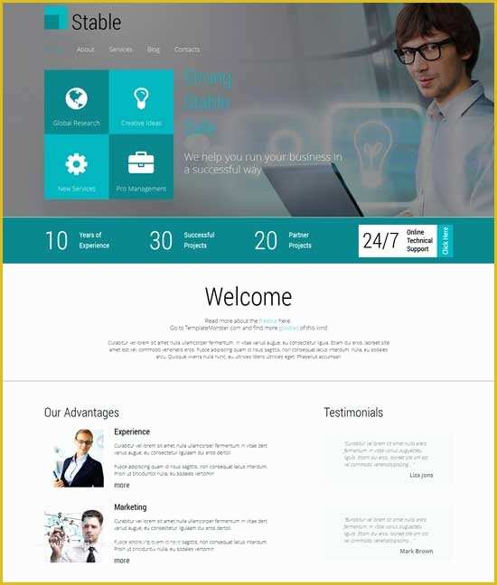 Free HTML Templates Responsive Of 50 Free Responsive HTML5 Css3 Website Templates
