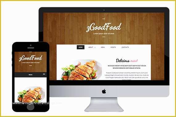 Free HTML Templates Responsive Of Zgoodfood – Free Responsive HTML5 Template Zerotheme