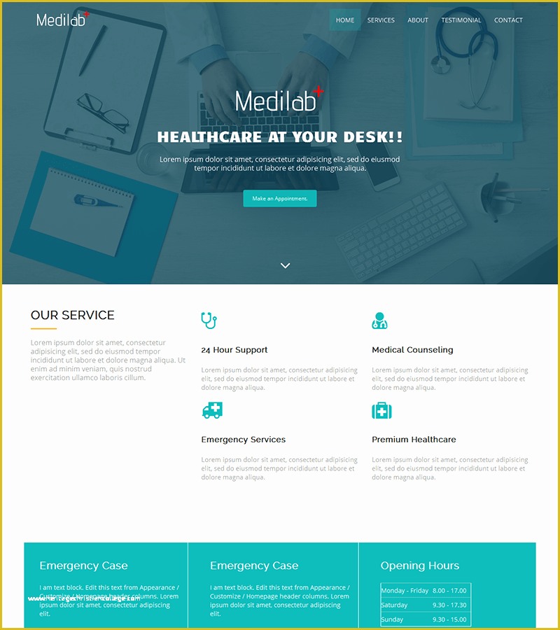 Free HTML Web Templates Of 15 Free Bootstrap Landing Pages Templates