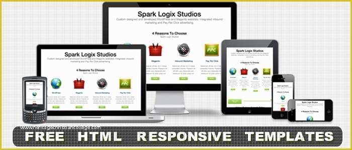 Free HTML Web Templates Of 15 Latest HTML Free Responsive Templates