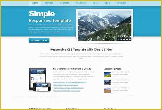 Free HTML Web Templates Of 40 Well Designed Free HTML5 and Css3 Templates