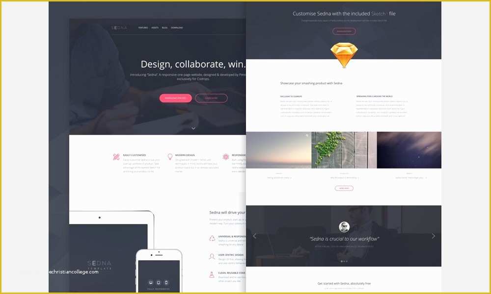 Free HTML Web Templates Of Free Psd & HTML Web Templates – Bradley Nice – Medium