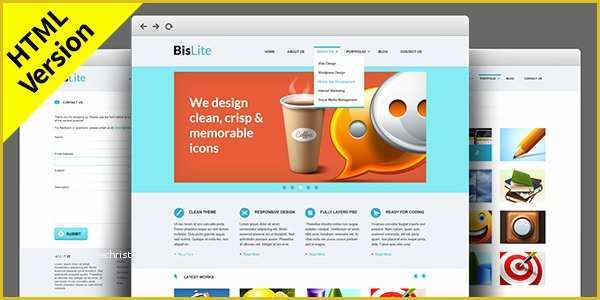 Free HTML Website Templates Of Bislite Free HTML Website Templates Graphicsfuel