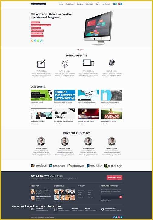 Free HTML5 Css3 Website Templates Of 50 Free Responsive Css3 HTML5 Website Templates