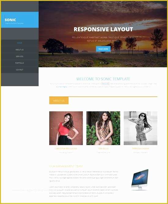 Free HTML5 Css3 Website Templates Of 60 Free Responsive HTML5 Css3 Website Templates