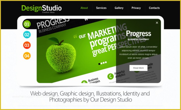 Free HTML5 Css3 Website Templates Of Free HTML5 Css3 HTML5 Template Green Studio