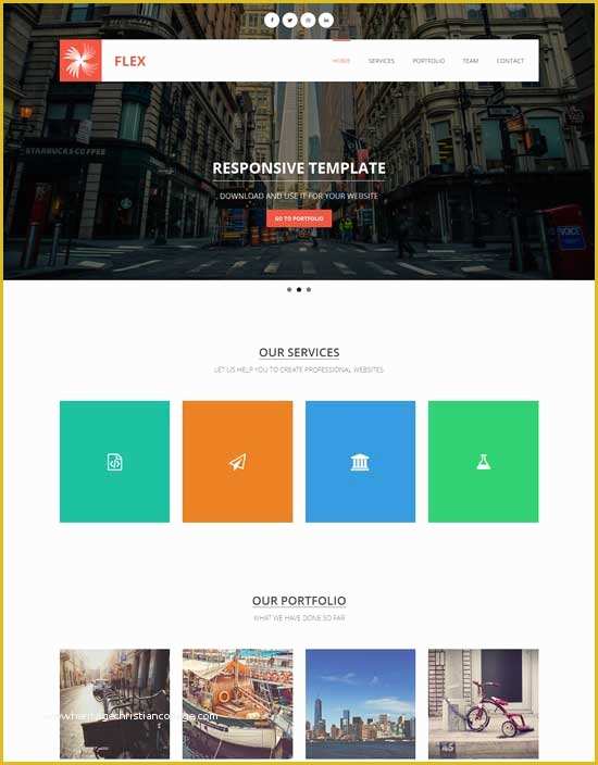 Free HTML5 Responsive Templates Of 50 Free Responsive HTML5 Css3 Website Templates