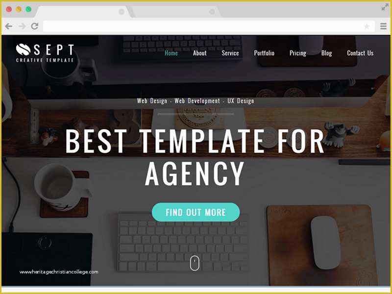 Free HTML5 Responsive Templates Of Sept Free Responsive Corporate Agency HTML5 Template