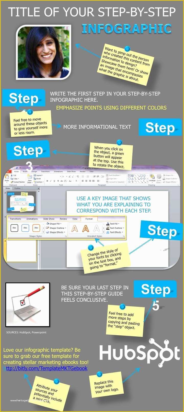 Free Hubspot Templates Of Creating Infographics with Powerpoint Templates