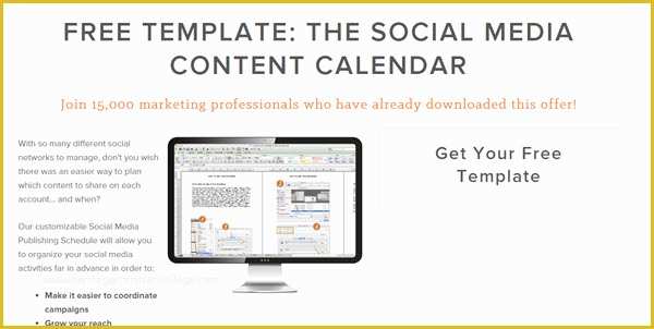Free Hubspot Templates Of How to Create A social Media Calendar
