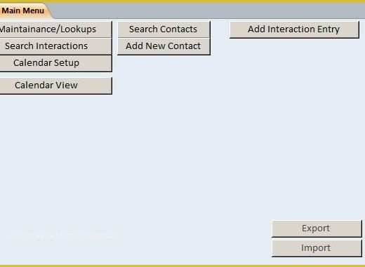 Free Human Resources Access Database Template Of Microsoft Access Call Tracker Tutorial