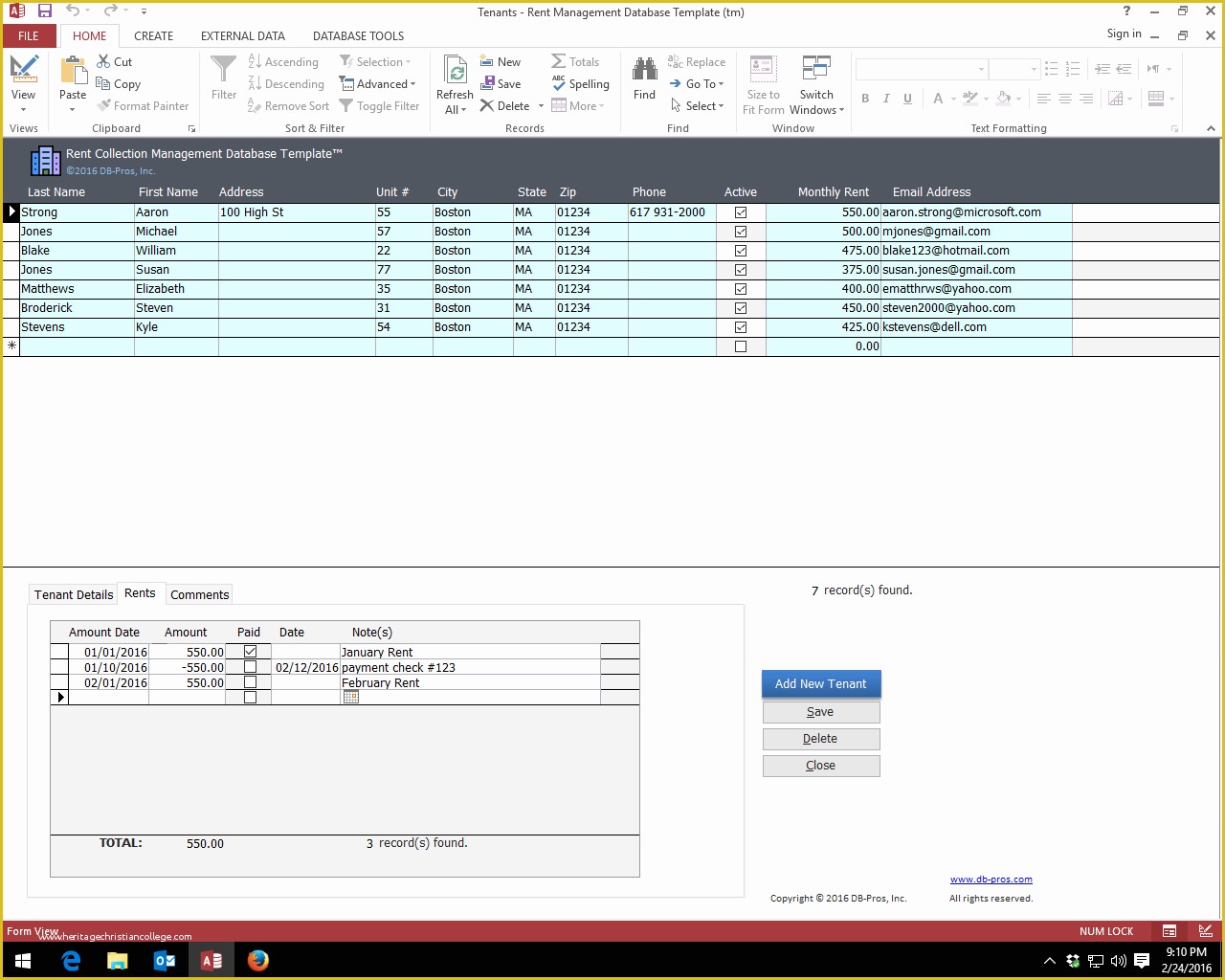 Free Human Resources Access Database Template Of Ms Access Database Templates Ficial Db Pros Db