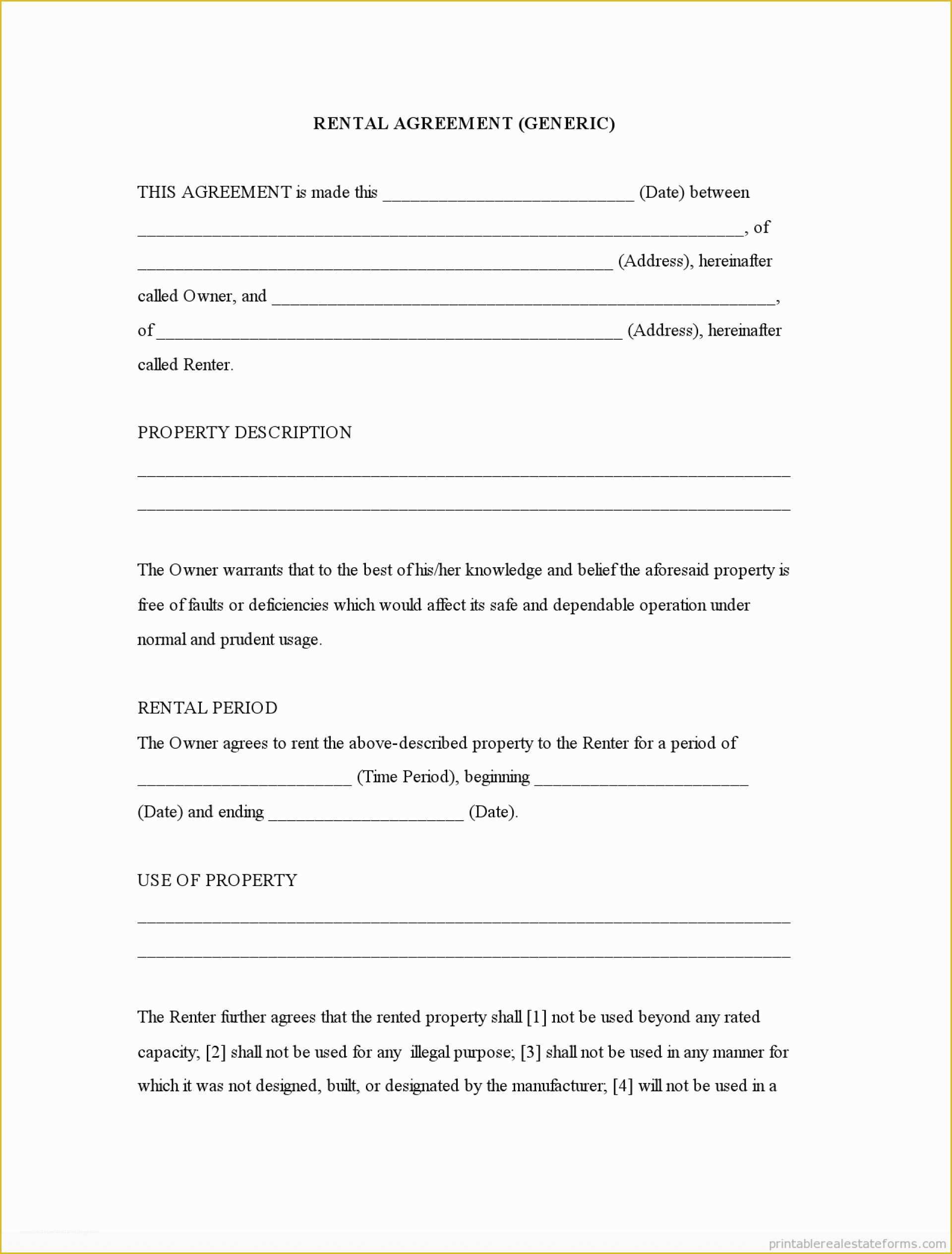 Free Hunting Lease Agreement Template Of 6 Land Lease Agreement