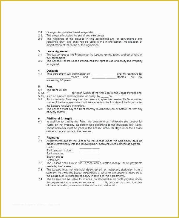 Free Hunting Lease Agreement Template Of Residential Lease Agreement Template Georgia – Drsclinic