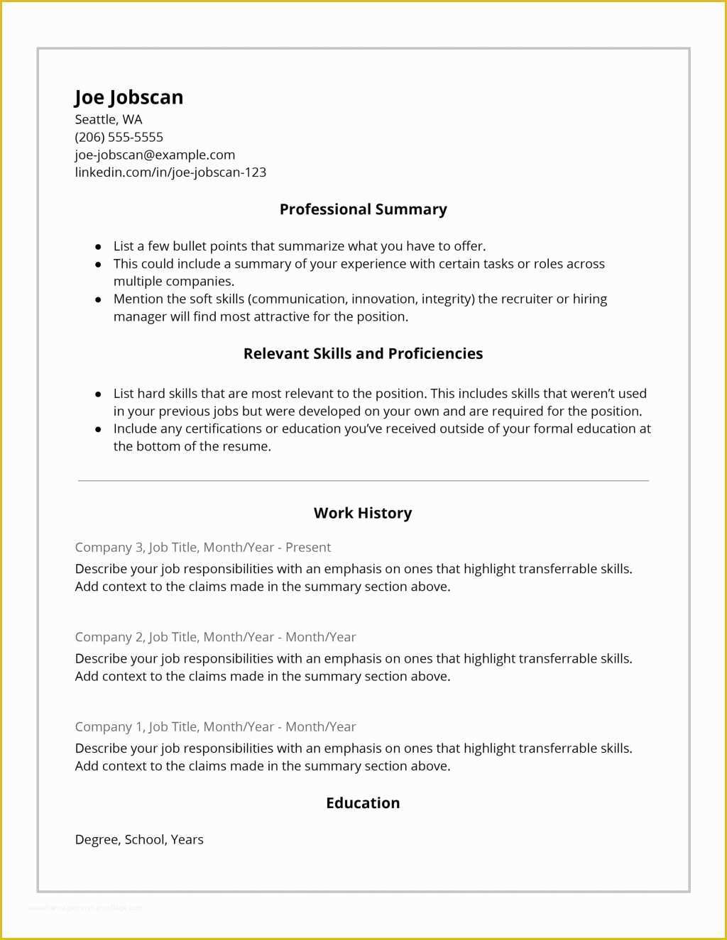 Free Hybrid Resume Template Word Of Free Hybrid Resume Samples Tag Outstanding Free Hybrid