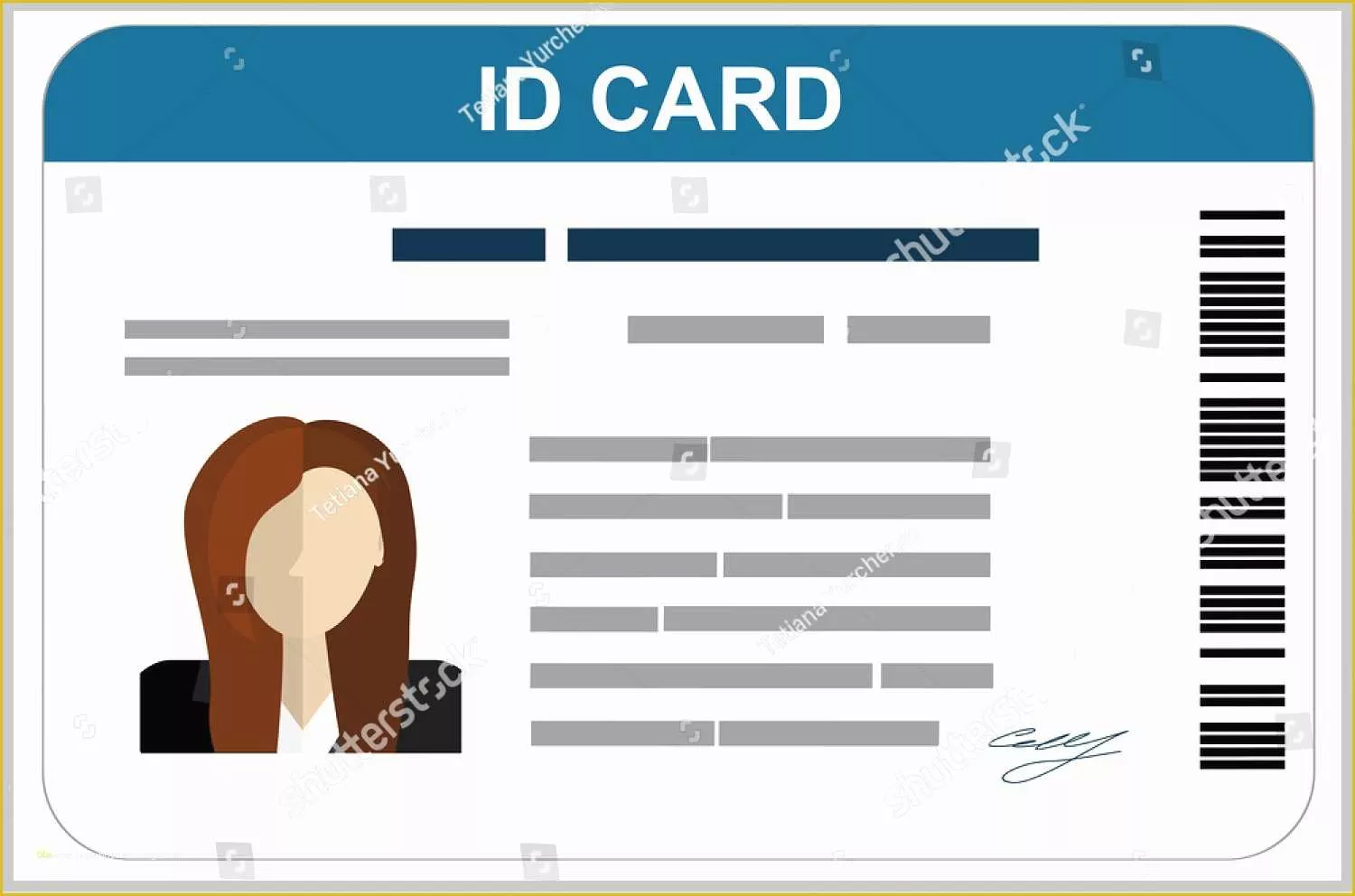 Free Id Badge Template Of Fresh Free Printable Id Cards Templates