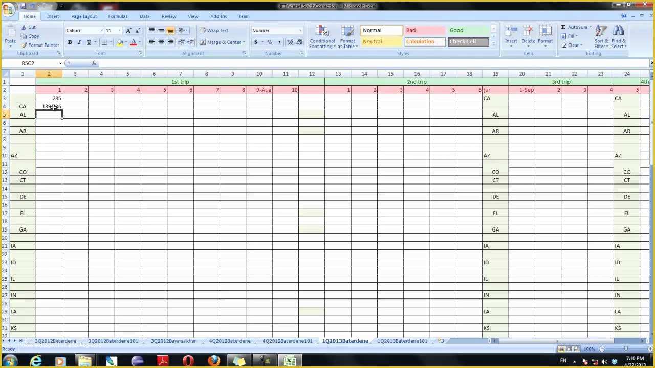 Free ifta Excel Template Of ifta Using Excel