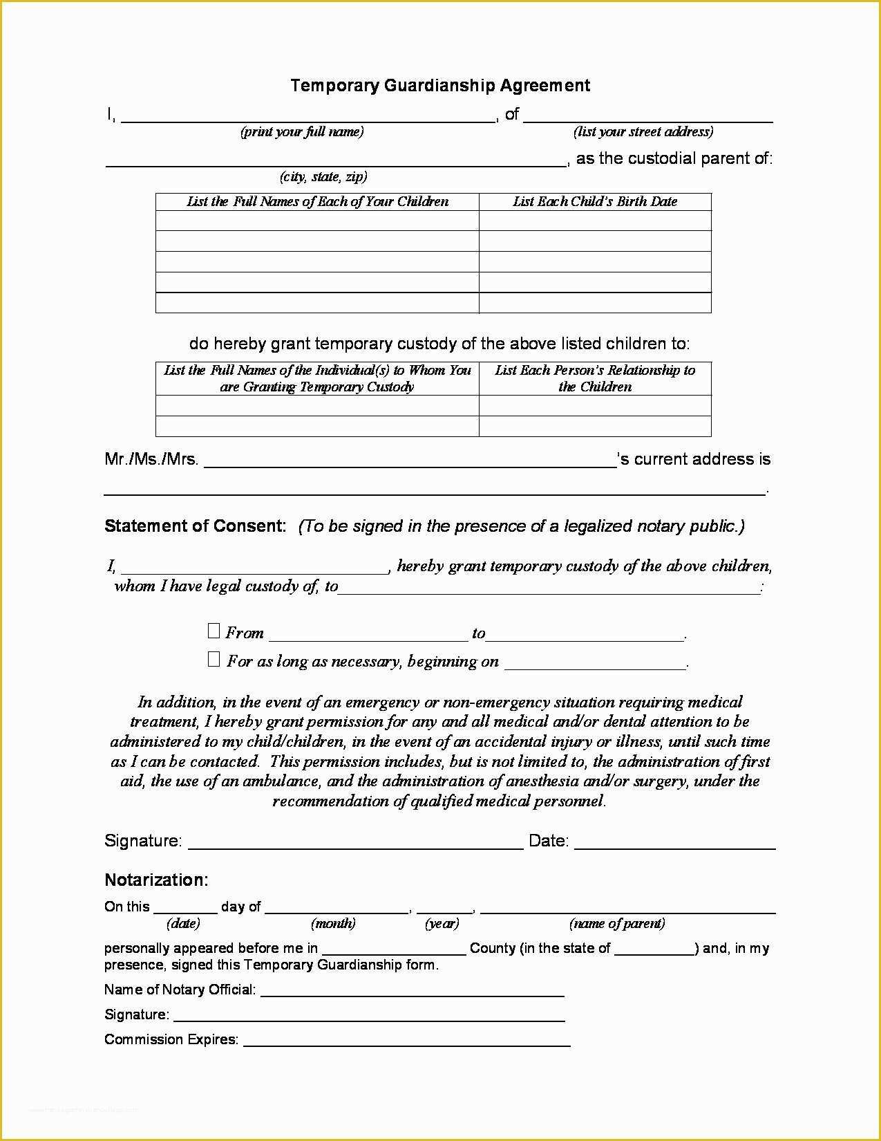 Free Illinois Will Template Of Notarized Custody Agreement Template Beepmunk